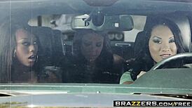 Mom MILF and her threesome friends get naughty in HD video
