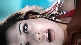 Tamil actress Nayanthara gets a cum tribute in HD video