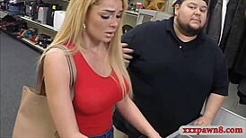 Spontaneous adult sex with big busted beauty and large penis