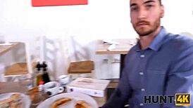 Public slut wife handsjob and blowjob
