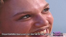 Man, I’m so nervous showin’ my big boobs on camera as a nerdy college girl!