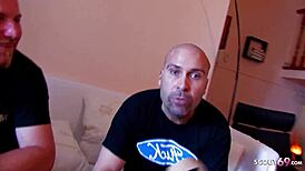 Older guy seduces redhead Tania to rough anal 😈