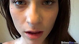 Britney Blue's teen 18+ body in hardcore action