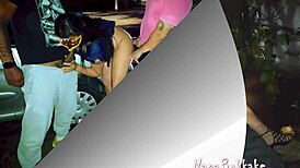 nanabukkake - loving sucking strangers on the street, feeling so wild in public trailer