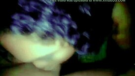 Wanessa Silva sucks young guy's cock in the woods, swallows his cum