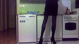 Alexcia performs explicit shemale cam sex show with intense actions