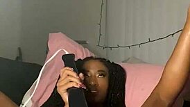 Ebony Teen 18+ Squirts During Wet Masturbation