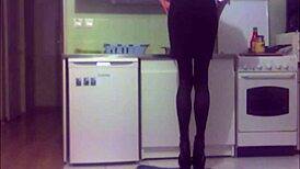 Alexcia performs explicit shemale cam sex show with intense actions