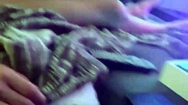 I felt Reese Robbins' first interracial foursome with big black cocks, licking and deepthroating in doggystyle group action.