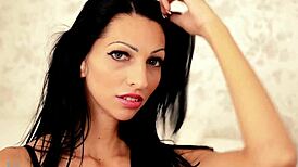 is anissaafrodite's shaved pussy ready for your big tits touch?