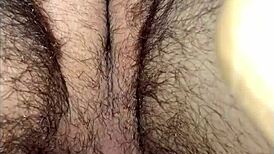 european close-up of wet orgasm with huge jizz