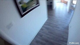 Busty blonde screams as she gets fucked