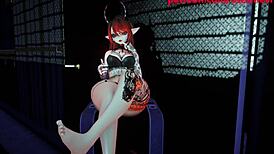 Hey, succubus mistress Lyla has you worshiping her perfect ass and body while stroking desperately in POV cosplay