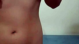 At the Swing Sexy Latina Wife Shows Off Her Hairless Pussy