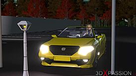 Rough anal dungeon fuck with blonde sexy girl