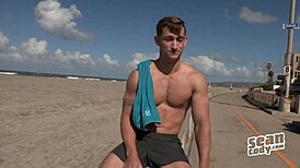 i feel so excited sucking hunk's cock for the first time