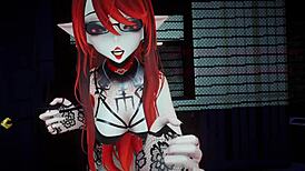 Hey, succubus mistress Lyla has you worshiping her perfect ass and body while stroking desperately in POV cosplay