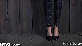 In the depths of hardcore thrall, domination unfolds