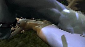 treasure hunter furry gets yiffed in missionary blowjob doggystyle 😈