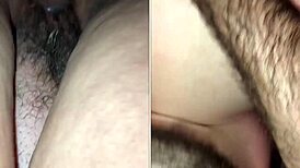 european close-up of wet orgasm with huge jizz