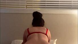 Amateur Pawg Rides Cowgirl Then Takes Ass Cumshot After Doggystyle