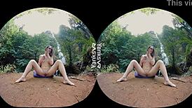 do you want to watch endza and sierra cirque masturbate with vibrators at the waterfall?