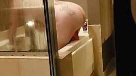 Thief CATCHES Wife RIDING Dildo