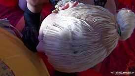 Blonde Takes Big Dick Anal