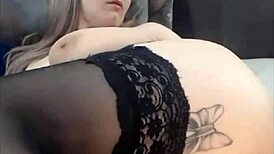 New Hot Girl Cums in Heels