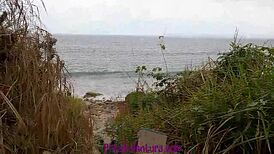 samara gets wild and naughty in outdoor fun