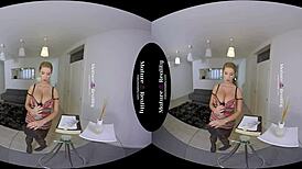 Busty Collects Rent with POV Blowjob