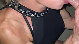 Belgian Girl in Sexy Dress Craves Deepthroat