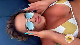 did you see us fucking that blonde at the motel after beach kisses?