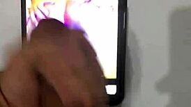 i cumtributed for kyaannsexxx with her big tits and monster cock