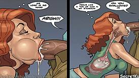 janitor catches teen 18+ girl sucking dick in detention deepthroat scene