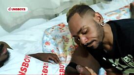African Gay Cousin Sucking and Fucking in Homemade Video.