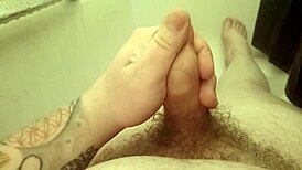 i'm in the shower, stroking my cock, feeling so good