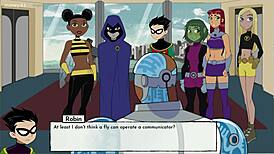 18titans episode 34 features deep penetration in green pussy with big tits