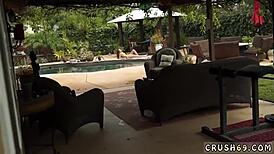 Hot Blonde Teen 18+ Sucks Cock For The First Time. Easing Her Nervousness With Hardcore Action.