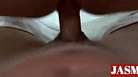 Watch this sloppy blowjob and ride in the hotel room!