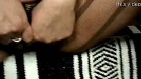 Lexie Bell getting ready for work