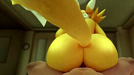 Renamon is craving you so hard, wanna join her furry fantasy tonight?