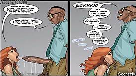 janitor catches teen 18+ girl sucking dick in detention deepthroat scene