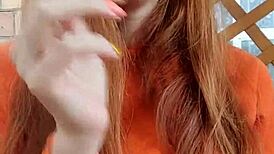 the thrill of smoking with aliceginger, feeling the warmth and relaxation