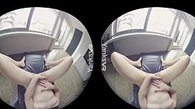 vr goddess marina explores solo relaxation techniques in a private session