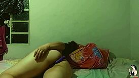 i masturbate after shower, feeling huge with my large breast, homemade latina style