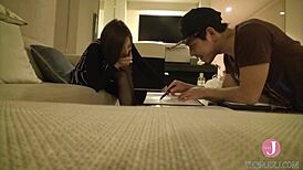 Ruri Saijo shares her real feelings and has a real sex with this video