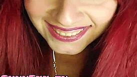 redhead shyyfxx reacts to community cum tributes