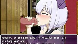 mylene explores the temple of lust in bondage