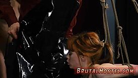 i saw that teen blonde gettin bound in the kitchen for some sexy anal action